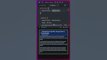 CSS positioning in 60 seconds