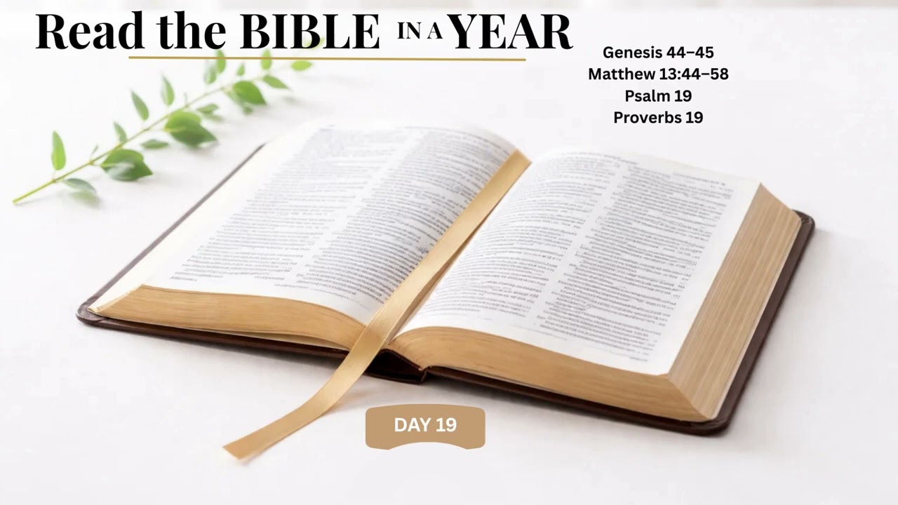 Bible in a Year—Day 19 | Genesis 44–45, Matthew 