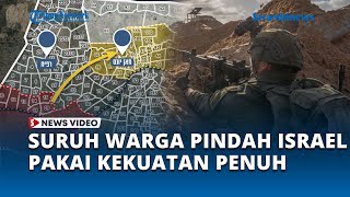 Sebar Selebaran, Israel Invansi Rafah Timur, Warga Gaza Dilarang Dekati Perbatasan