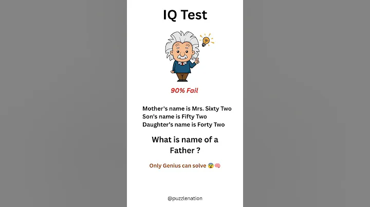 IQ Test| Only genius can solve 😎 #quiz #puzzle #maths #brainteasers #viral #logicalstation