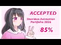 [ACCEPTED] 2026 Sheridan Animation Portfolio | Portfolio Showcase + Analysis 