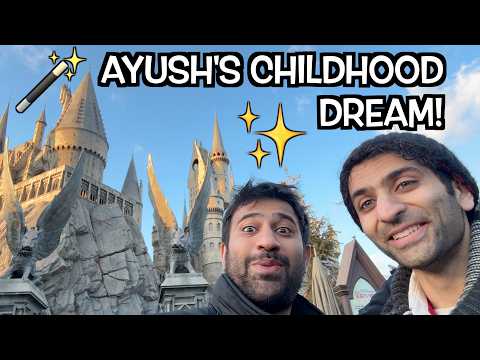 Ayush's Childhood Dream! Harry Potter World 🪄 + Universal Studios Japan 🌍 - S3e36