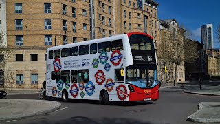 Full Journey on the Route 155 (WHV84 BD65EVR) Volvo B5LH Wright Eclipse Gemini 3 Go-Ahead London
Quite nice doing the 155 in the morning as it was quiet and it was really nice getting the Lets do London advertised WHV on it as it looked really outstanding! However the 155 was quite nice to do as the roads were empty and in the morning its so different but the cyclists are a huge pain during afternoons and evenings and it gets busier and the road developments are weird.
This london bus route 155 goes from Tooting, St Georges Hospital to Elephant & Castle via Tooting Broadway, Tooting Bec, Balham, Clapham South, Clapham Common, Clapham North & High Street, Stockwell, Kennington and Elephant & Castle.
Its also interesting how 155 is a straight route too but other than that enjoy the video :)
Do not use this video without my permission otherwise youre a shmuck.
Made by SouthLondonBuses filmed on Saturday 10th April 2022
Enjoy :) Full Journey on the Route 155 (WHV84 BD65EVR) Volvo B5LH Wright Eclipse Gemini 3 Go-Ahead London