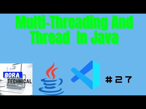 Multi-threading And Thread In Java||Thread Class And Runnable Interface.#27