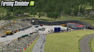 Farming Simulator 25 Timelapse Mine Build The Alps Map