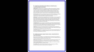 Business BTEC Level 3 Unit 5 Assignment 2  Verified 636x882