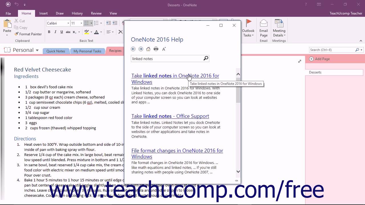 how to use onenote basics