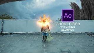 Ghost Rider VFX Making Beginner After Effects Tutorial