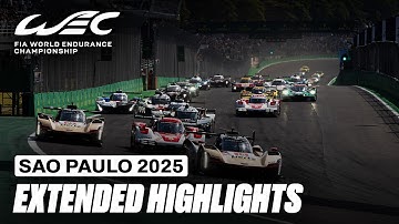 Extended Race Highlights | Rolex 6 Hours of São Paulo 2025 | FIA WEC