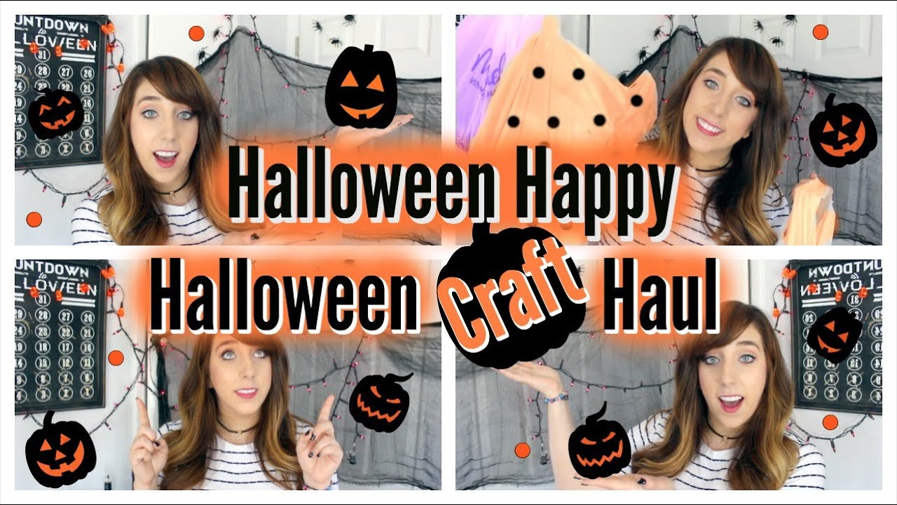 HALLOWEENHAPPY//2016 HALLOWEEN CRAFT HAUL!!!!