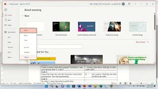 Mos Powerpoint 2016 Test 1 pass 1000