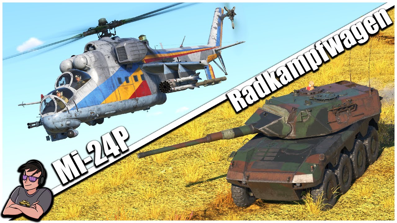 The Hard Hitting Duo You'd NEVER Expect - Mi-24P & Radkampfwagen - War Thunder