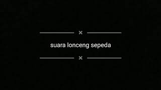 sound effect lonceng sepeda