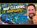 Boom Beach 360 Code OP and 6ER Warships gameplay