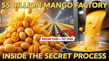Mango Processing Factory Tour – From Fresh Mangoes to Pulp, Juice & Dried Slices