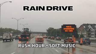 Rain Drive — Rush Hour Traffic | Soft Music (No Talking) screenshot 5