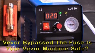 Vevor Cut 50 Machine Arrives With SERIOUS SAFETY ISSUE!!! - Check Your Vevor Product. by Russell Platten 423 views 1 year ago 3 minutes, 26 seconds