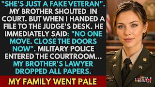 She s a Fake Veteran My Brother Shouted Then the Judge Saw My File