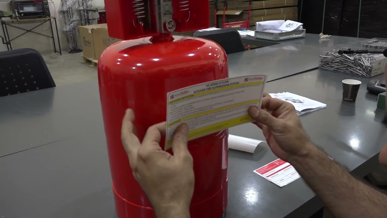 HS serisi mekanizma ve tüp montajı ( Assemby of mechanism and cylinder of HS series)