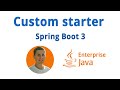 41. Spring Boot Custom Starter. (Java Enterprise - полный курс)