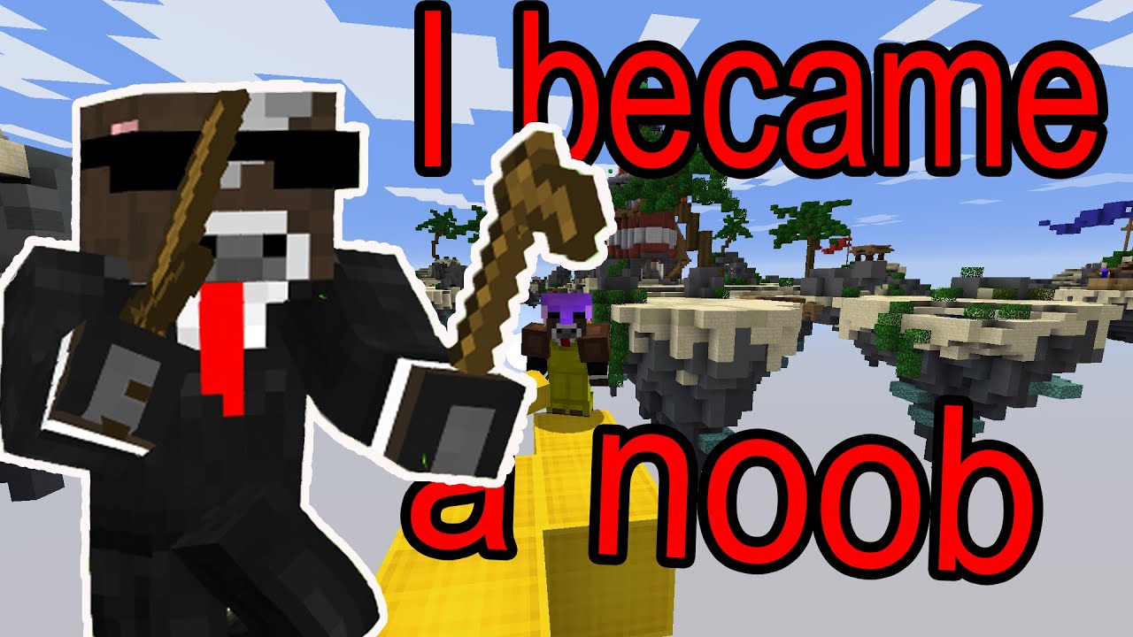 Hypixel bedwars but I am a noob - YouTube