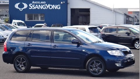 2005 Toyota Corolla Fielder 1.8S 1800cc VVTI Petrol Automatic