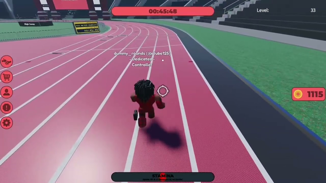 ROBLOX TRACK FIELD INFINITE WALK DOWN YouTube 