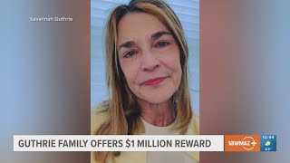 Savannah Guthrie offers up $1 million reward, says mom Nancy Guthrie 'may be gone'