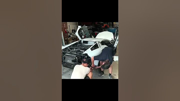 This guy buy wracked lamborghini for his dad #cars #lamborghini #repair