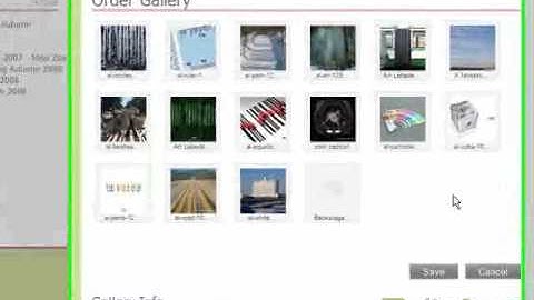 How to: Arranging images in your photo gallery using Siteflex