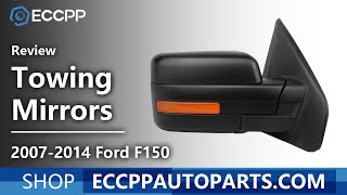 ECCPP Right Side Towing Mirror for 2007-2014 Ford F150 Review