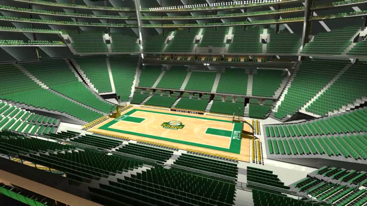 NBA Finals on CBS Intro from the Roof of the Seattle Kingdome