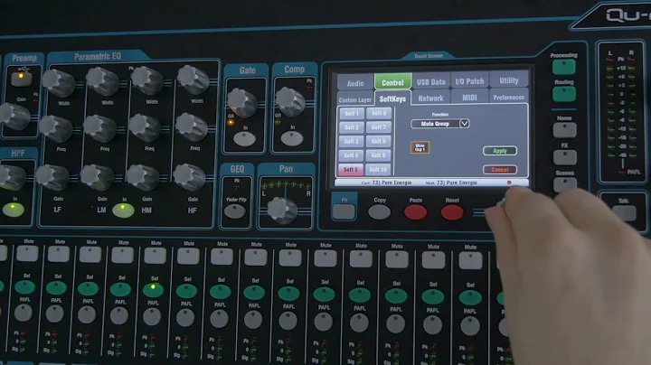 13 SoftKeys - Allen & Heath Qu-Series