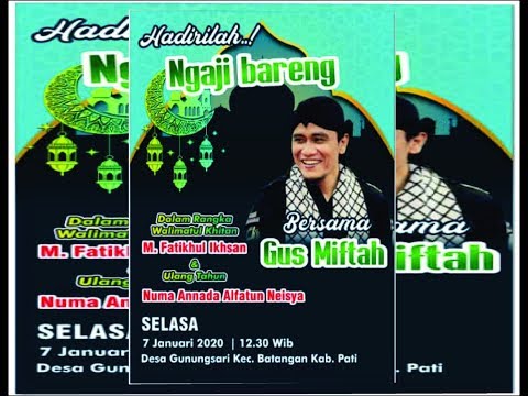 NGAJI BARENG BERSAMA ''GUS MIFTAH''