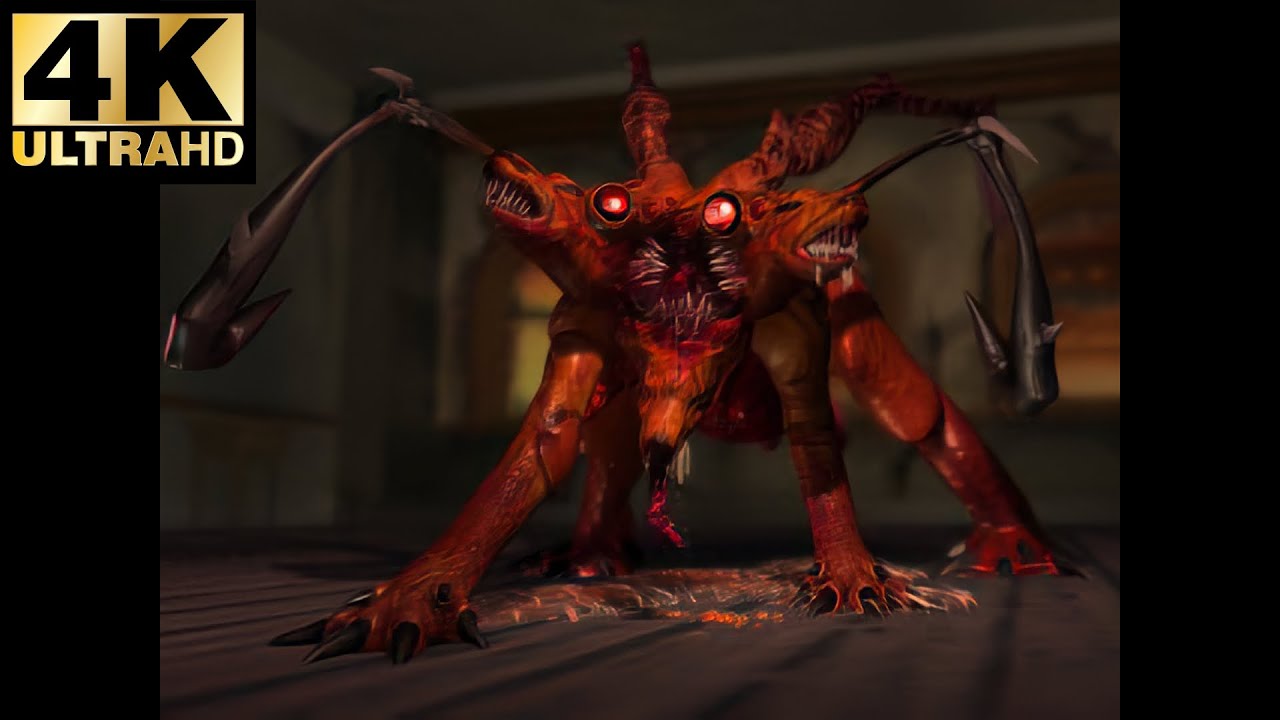 Parasite Eve FMV 14 Dog Transformation (4K - AI Machine Learning Upscaling)