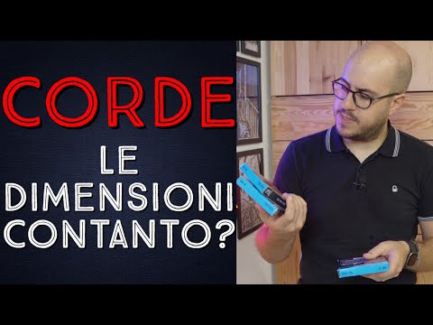 Video: Le corde della chitarra contano?