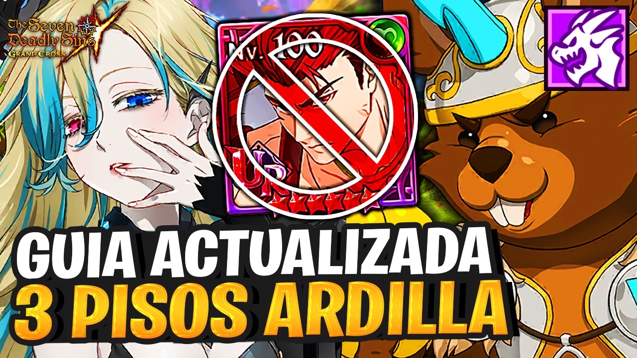 MEJOR EQUIPO para RATATOSKR SIN TYR! GUÍA COMPLETA PISO 1, 2 y 3 - 7DS Grand Cross