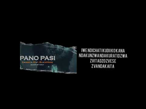 Gangsta - Pano Pasi (feat. Black Hood) Official lyrical video (duced by kisly)