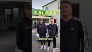 Information Cleaning car with Tourette’s *Hilarious* News