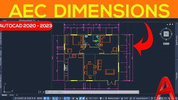 AEC Dimensions in AutoCAD Architecture 2020 - 2023