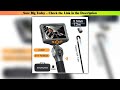 First Look TESLONG TD500 5.5mm Lens Articulating Borescope 1080P 5 Inch IPS Screen Two Way 360° Ste