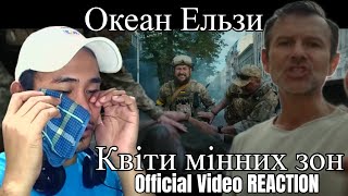 Океан Ельзи - Квіти мінних зон (official video) REACTION