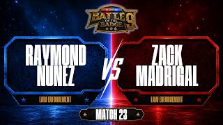 Raymond Nunez vs Zack Madrigal   Battle of the Badge 9 Sacramento