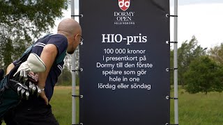 Hole in onepris: 100.000 kronor | Erik testar HiOvingarna på Dormy Open Helsingborg!