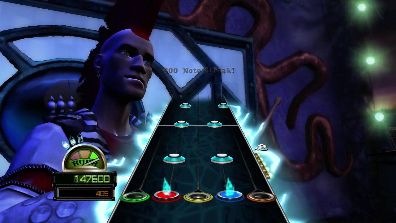 Guitar Hero World Tour Everlong Expert Guitar 100 FC (486,656