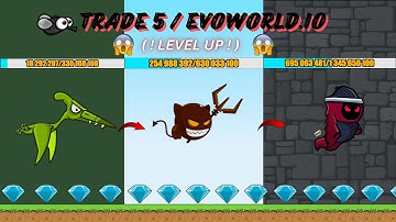 EvoWorld.io / How to Level Up Fast 40,33,28 / FlyOrdie.io