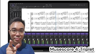 Musescore 4: Triplet screenshot 3