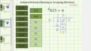 Details Column Divisions: 3 Digit Divided by 1 Digit with Remainder Update