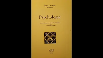 Quel est l'objet scientifique de la psychologie ?