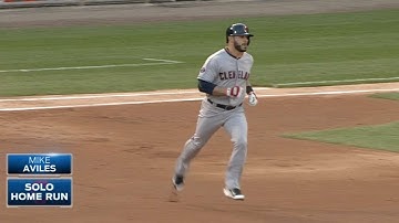 CLE@CWS: Swisher, Aviles hit back-to-back solo homers